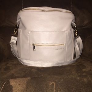 Fawn Design Diaper bag. Full size. Gray